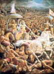 Fakta Ilmiah Adanya Perang Mahabharata (Perang Nuklir Zaman Prasejarah?) Mahabharata-arjuna-vs-bisma